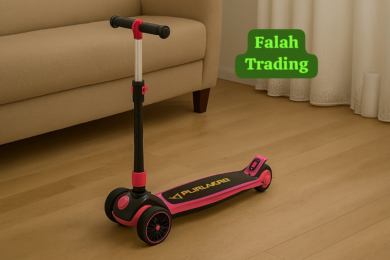 Kids Scooter For Beginners Lightweight Three Wheel Ride On