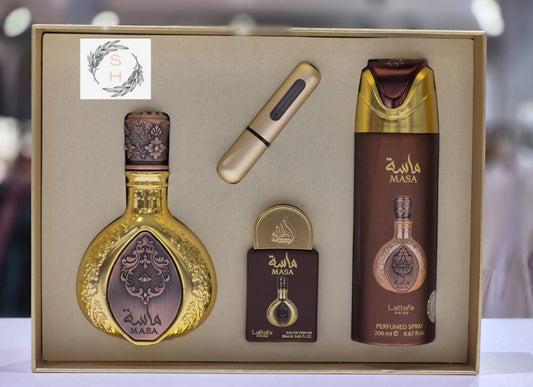 Lattafa Pride Masa Eau de Parfum Unisex Perfume Set