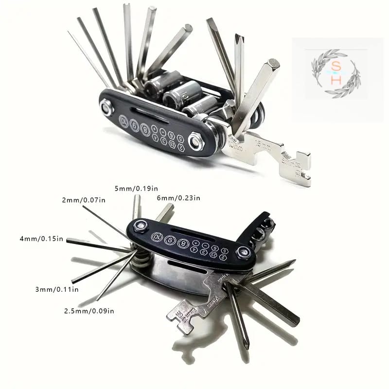 15 In 1 Multi System Screwdriver With Interchangeable Bits