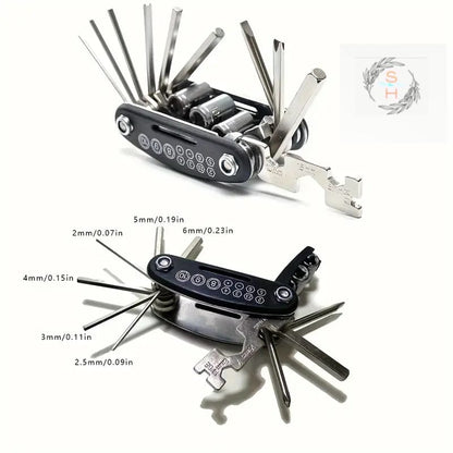15 In 1 Multi System Screwdriver With Interchangeable Bits
