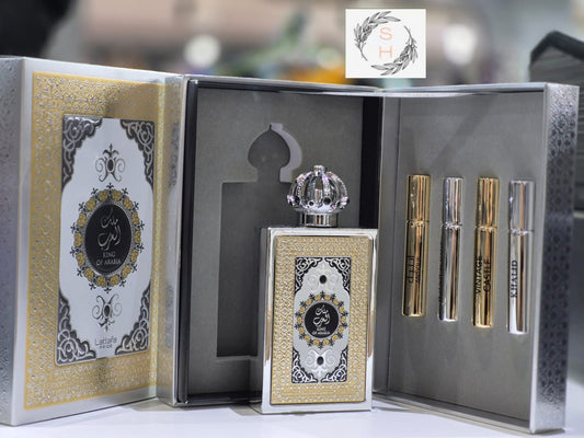 Lattafa Pride King of Arabia Fragrance Gift Set 100ml EDP