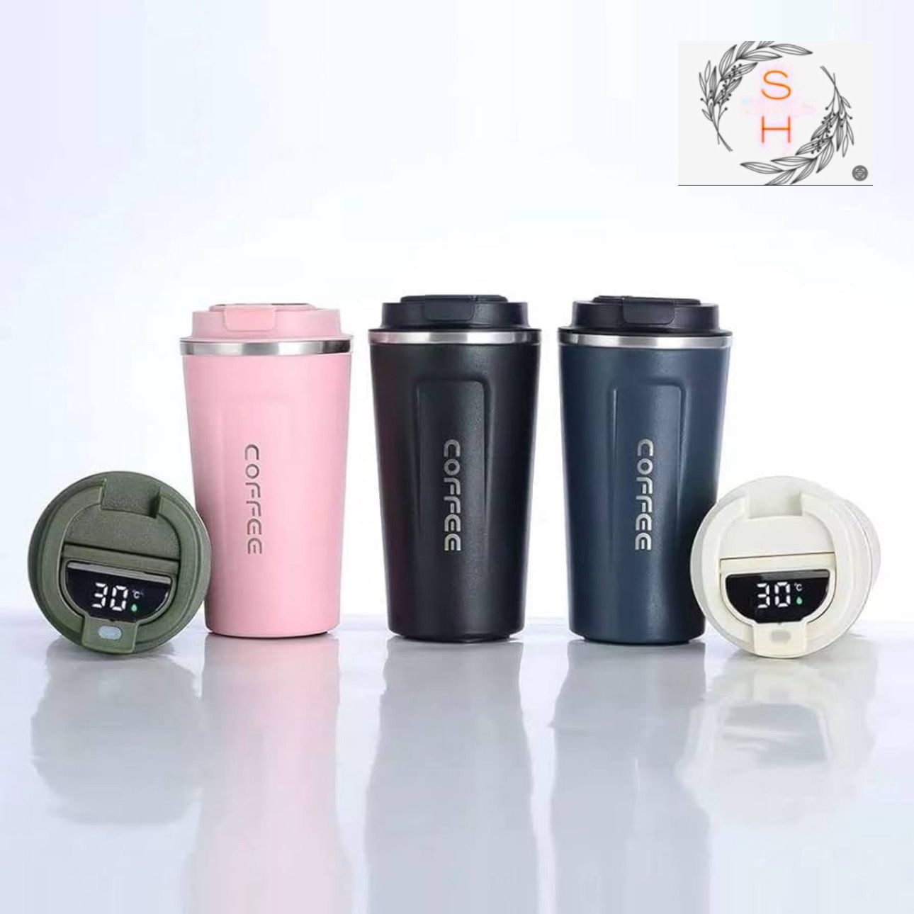 Smart Coffee Mug With Temperature Control And Auto Stirring