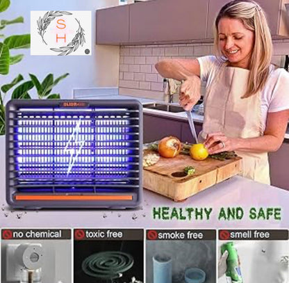 Electric Mosquito Lamp Insect Trap With UV Light Indoor