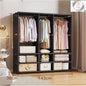 Space Saving Collapsible Wardrobe Closet Organizer For Home
