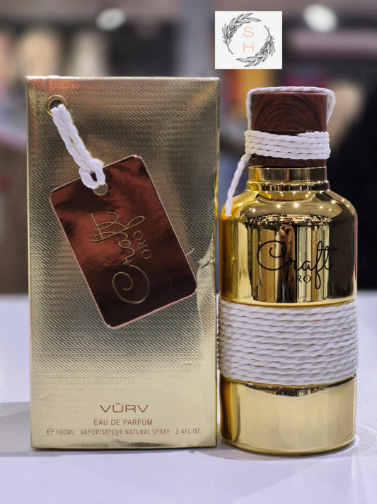 Vurv Craft Oro Eau De Parfum 100 ML Luxury Fragrance