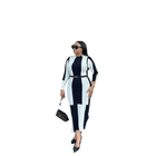 Formal Black And White Dress For Women Elegant Timeless Contrast Silhouette For Special Occasions
