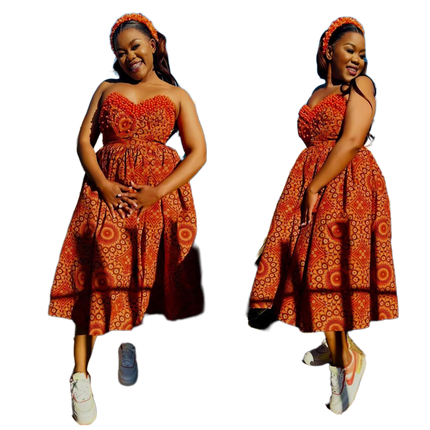 Traditional Dress Elegant Handcrafted Attire For Women by Vicetech Merchants
