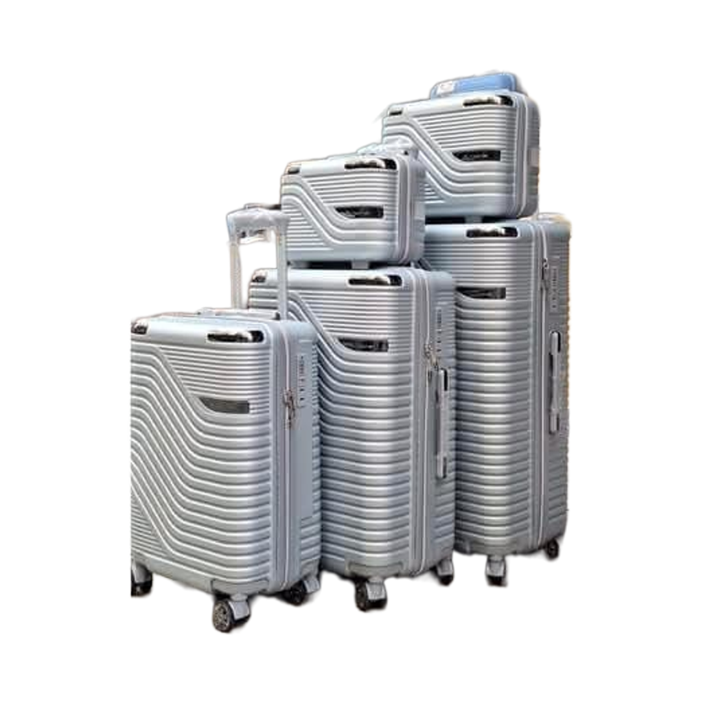 5 Piece Luggage Set Durable Travel Suitcases Collection