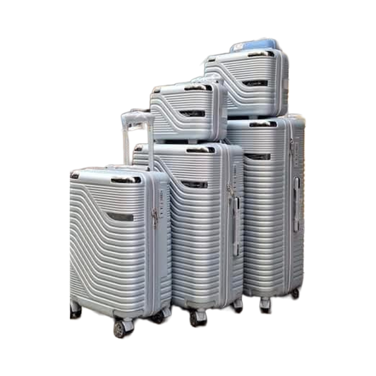 5 Piece Luggage Set Durable Travel Suitcases Collection