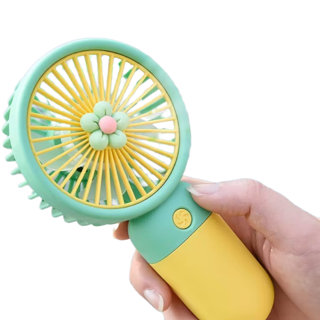 Mini Hand Fan Portable USB Rechargeable Personal Fan
