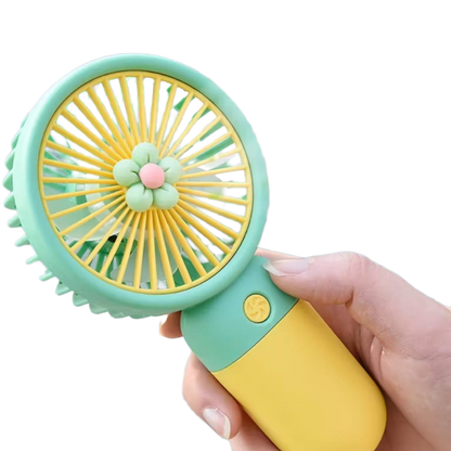 Mini Hand Fan Portable USB Rechargeable Personal Fan