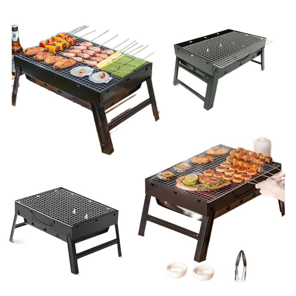 Portable Braai Stand for Outdoor Camping and Barbecue