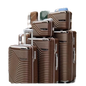 5 Piece Luggage Set Durable Travel Suitcases Collection