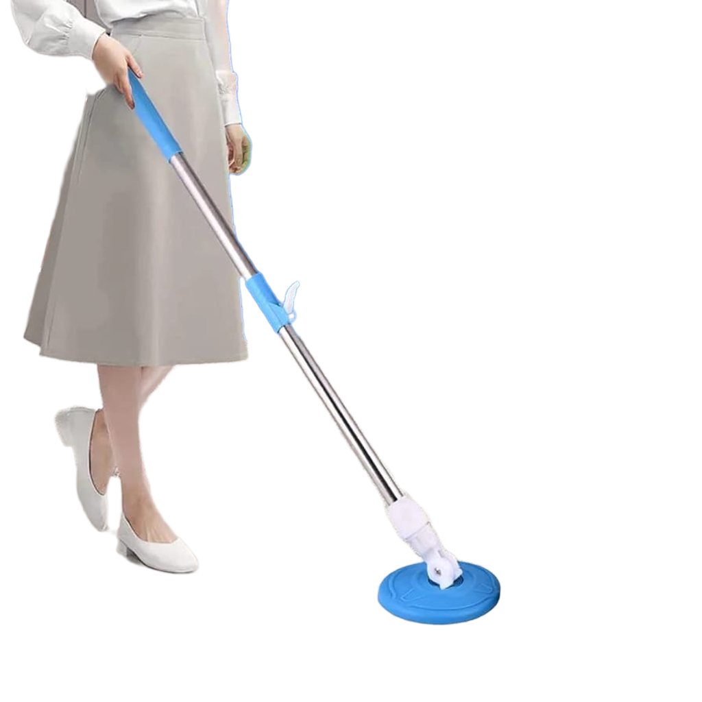 Spin Mop With 360 Degree Rotating Head And Wringer