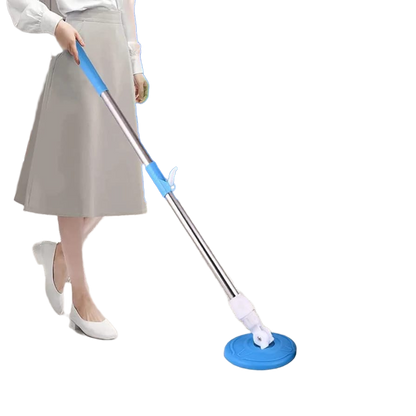 Spin Mop With 360 Degree Rotating Head And Wringer