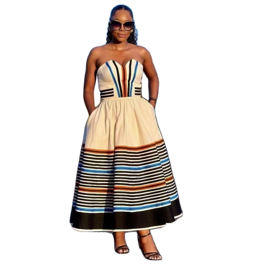 Traditional Event Dress For Women Timeless Gown With Elegant Silhouette For Formal Occasions