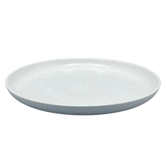 10 Piece White Plate Set Everyday Dining Casual Use