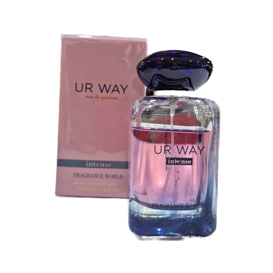 Ur Way Intense Eau De Parfum 100ml Fragrance World For Women