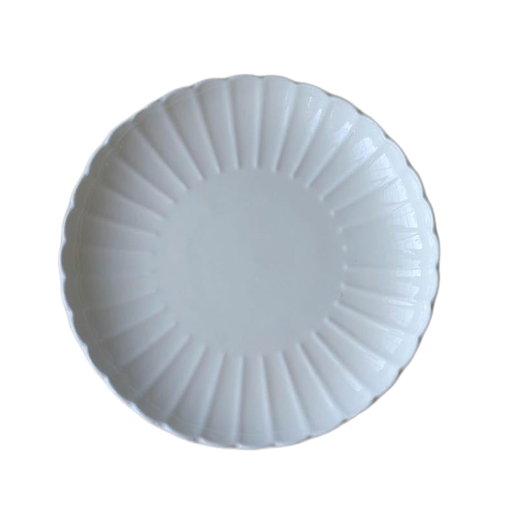 10 Piece Ceramic Plates Set Durable Stoneware Dinnerware