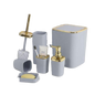 Luxurious 6 Piece Bathroom Set With Essential Accessories
