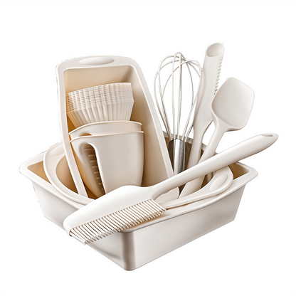 22 Piece Baking Set Complete Bakeware And Utensils Kit