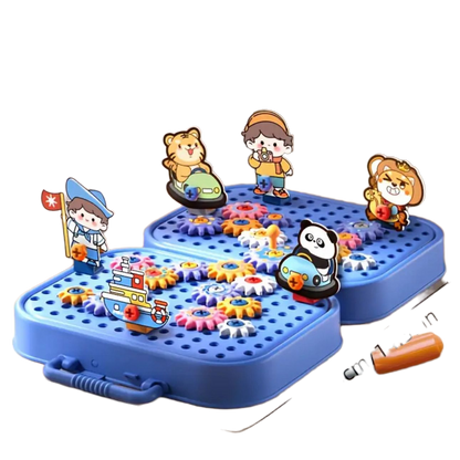 Screw Puzzle Box Hidden Mechanism Brain Teaser Gift