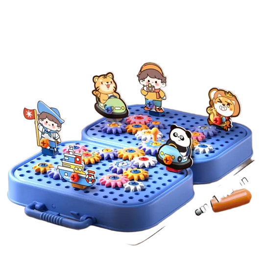 Screw Puzzle Box Hidden Mechanism Brain Teaser Gift