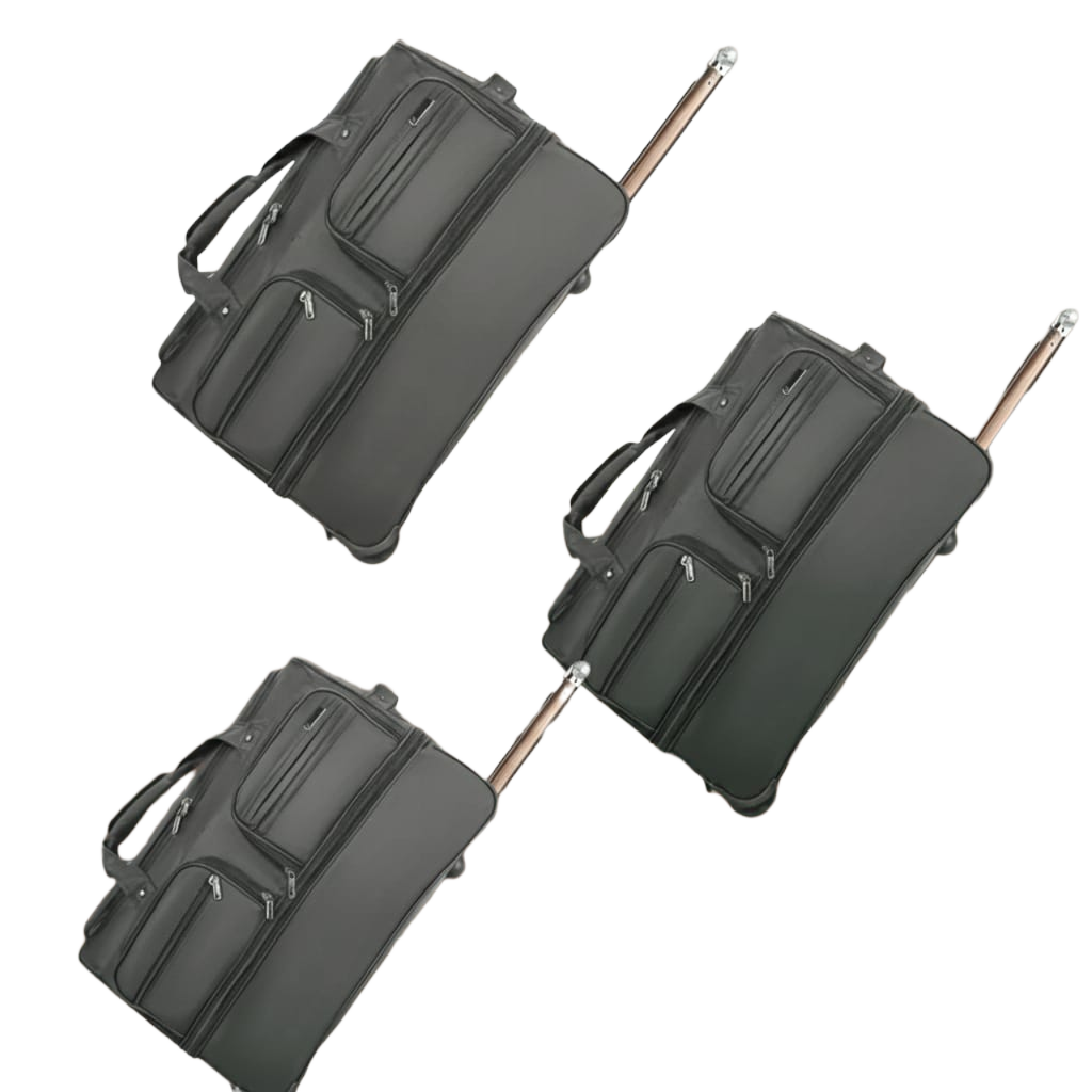 3 Piece Travel Bag Set Large Medium Small Luggage Organizer