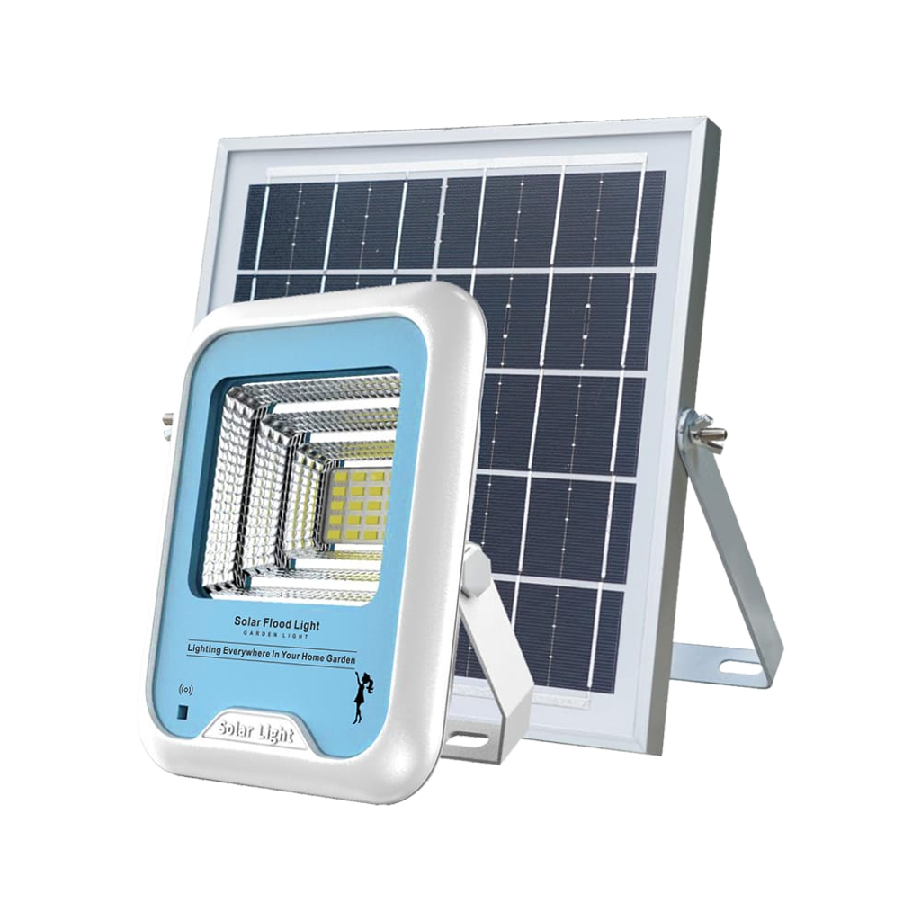 Solar Flood Light 6000mAh Outdoor LED Security Lamp