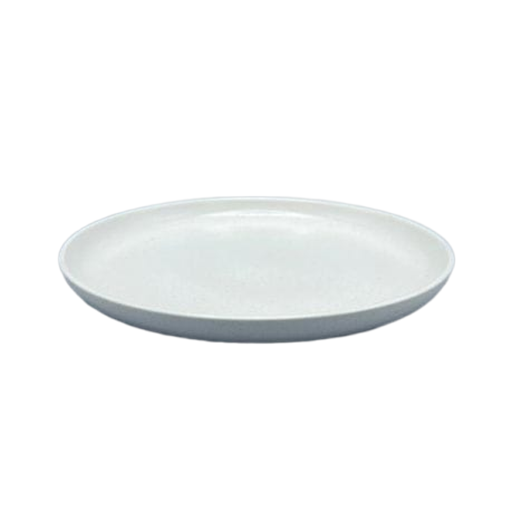 10 Piece White Plate Set Everyday Dining Casual Use