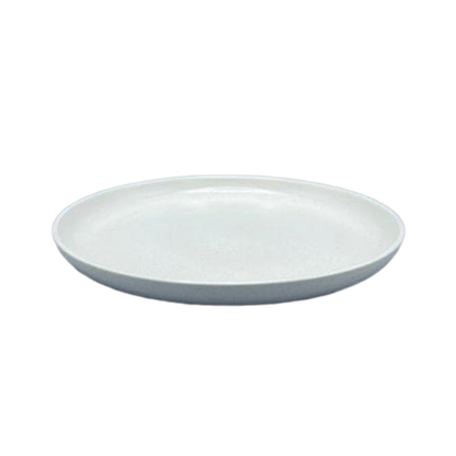 10 Piece White Plate Set Everyday Dining Casual Use