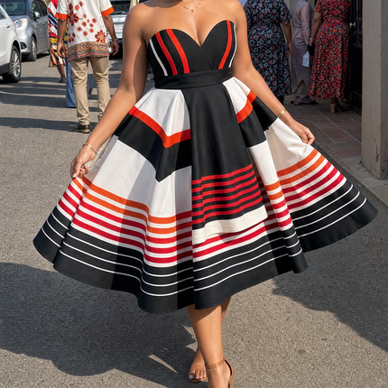 Stylish Dress Set For Women Premium Fabric Elegant Party Wear With Matching Accessories