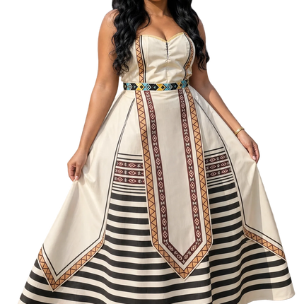 Elegant Traditional Dress for Women Ethnic Evening Gown by Vicetech Merchants