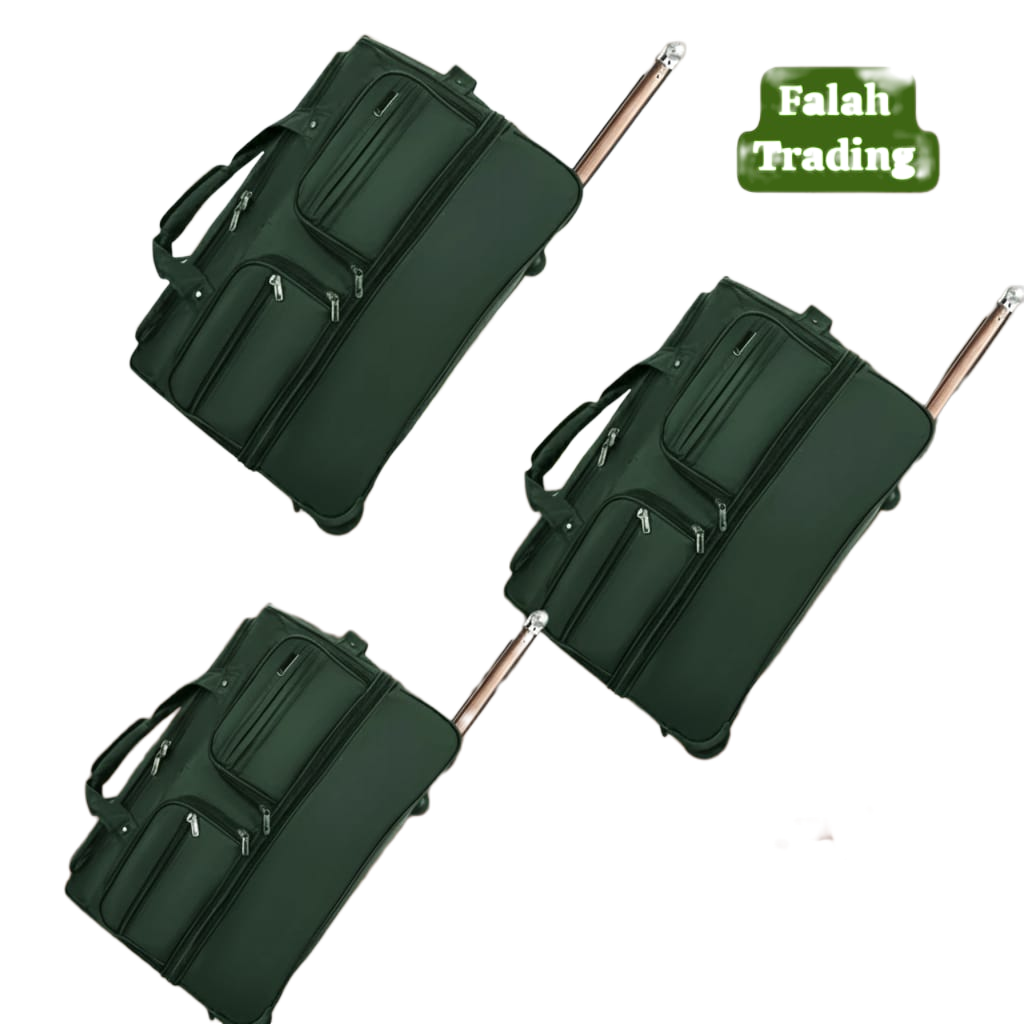 3 Piece Travel Bag Set Large Medium Small Luggage Organizer