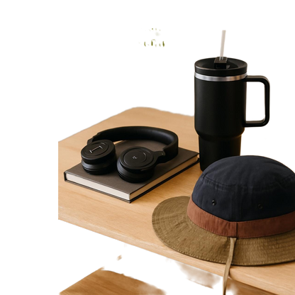 Cool Dude Summer Combo With Headphones Cup And Stylish Hat