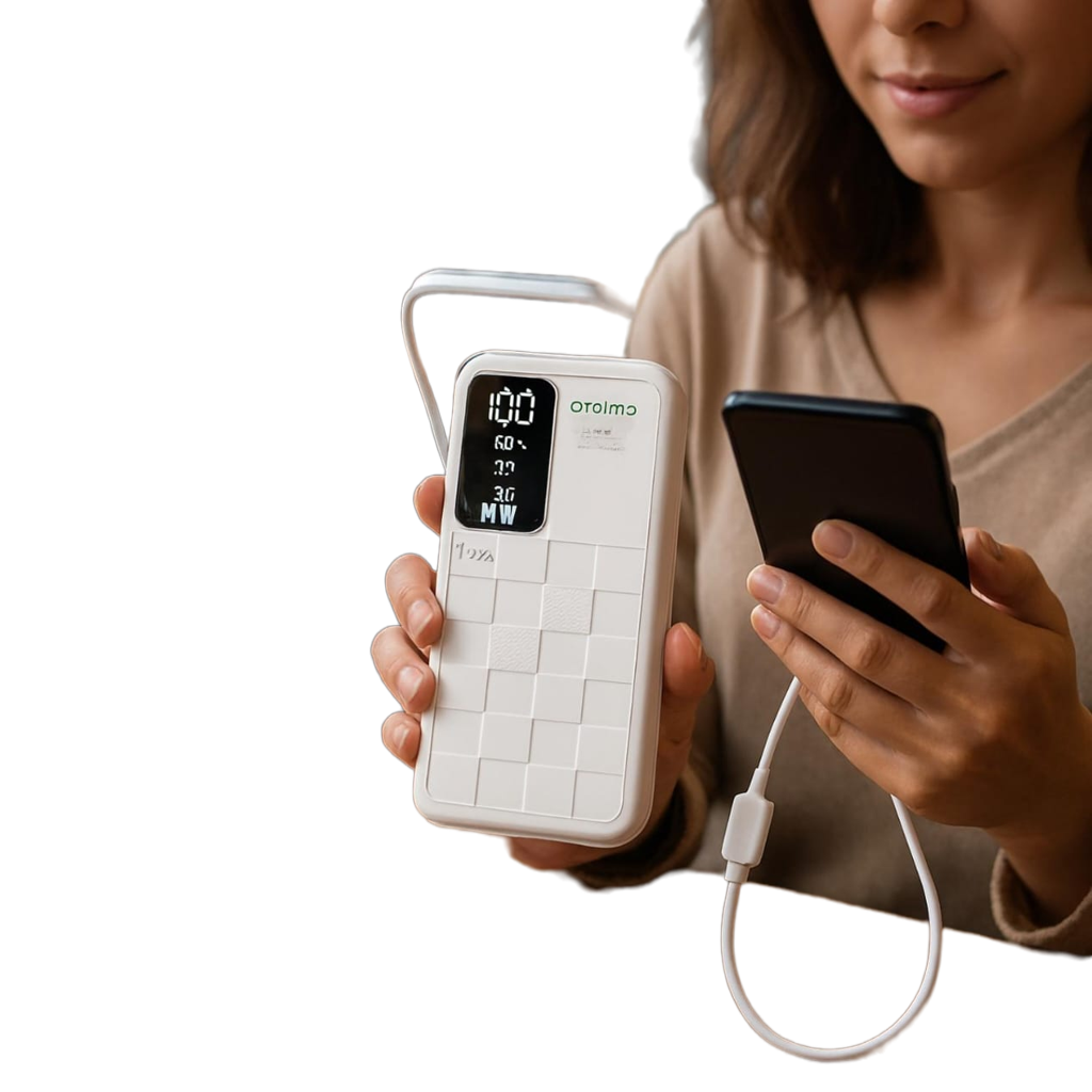 Power Bank Portable Charger 20000mAh Fast USB C PD Compact