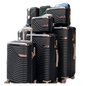 5 Piece Luggage Set Durable Travel Suitcases Collection