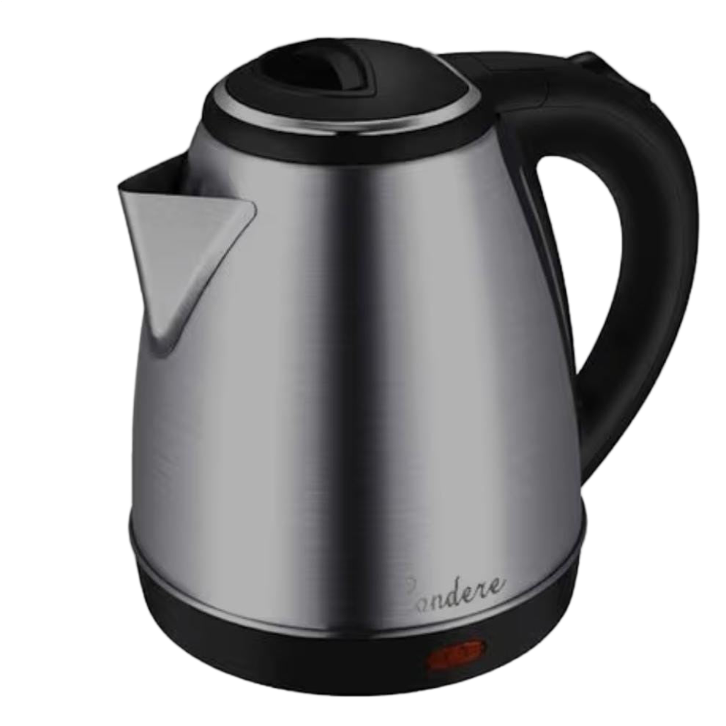 Condere 2L Stainless Steel Electric Kettle With Shutoff