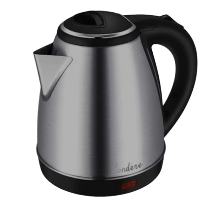 Condere 2L Stainless Steel Electric Kettle With Shutoff