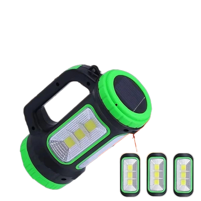 Solar Charging Portable Lamp Outdoor LED Lantern USB