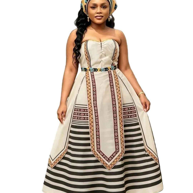 Elegant Traditional Dress for Women Ethnic Evening Gown