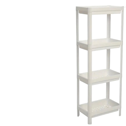 Elegant Bathroom Storage Rack With Shelves For Organization