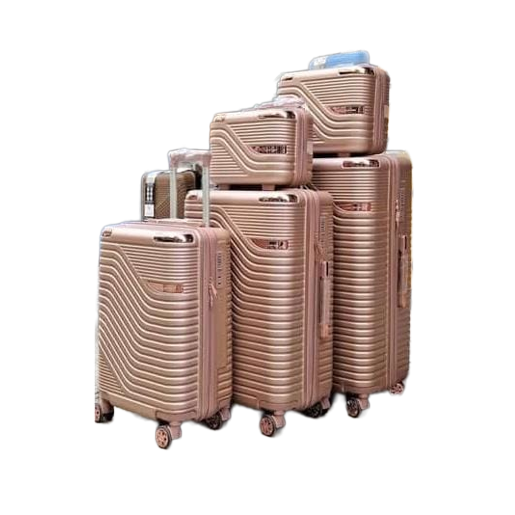 5 Piece Luggage Set Durable Travel Suitcases Collection