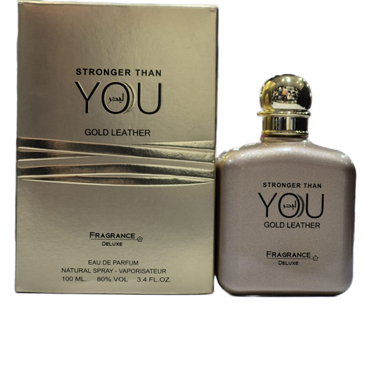 Stronger Than You Gold Leather Perfume 100ml Eau De Parfum