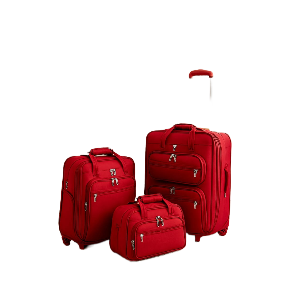 Travel Luggage Set With Spinner Wheels And TSA Lock