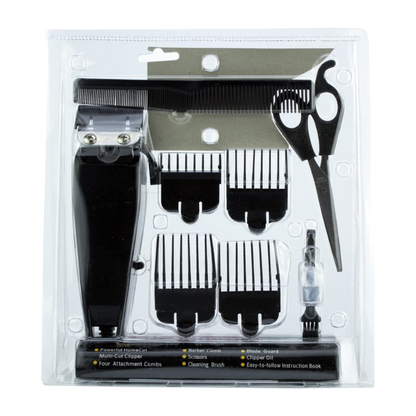 Professional Hair Clipper Kit for Barbers and Home Use