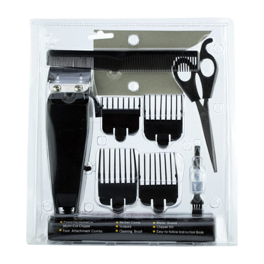Professional Hair Clipper Kit for Barbers and Home Use