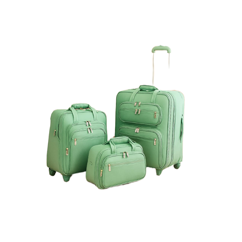 Travel Luggage Set With Spinner Wheels And TSA Lock