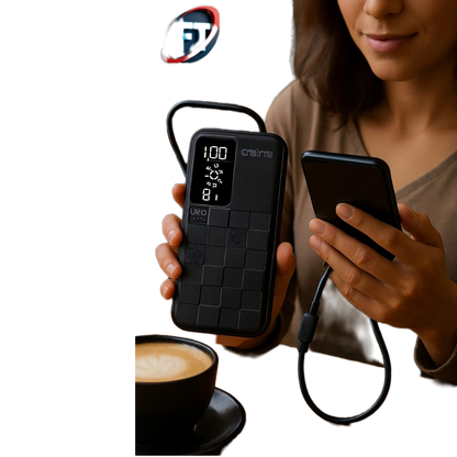 Power Bank Portable Charger 20000mAh Fast USB C PD Compact