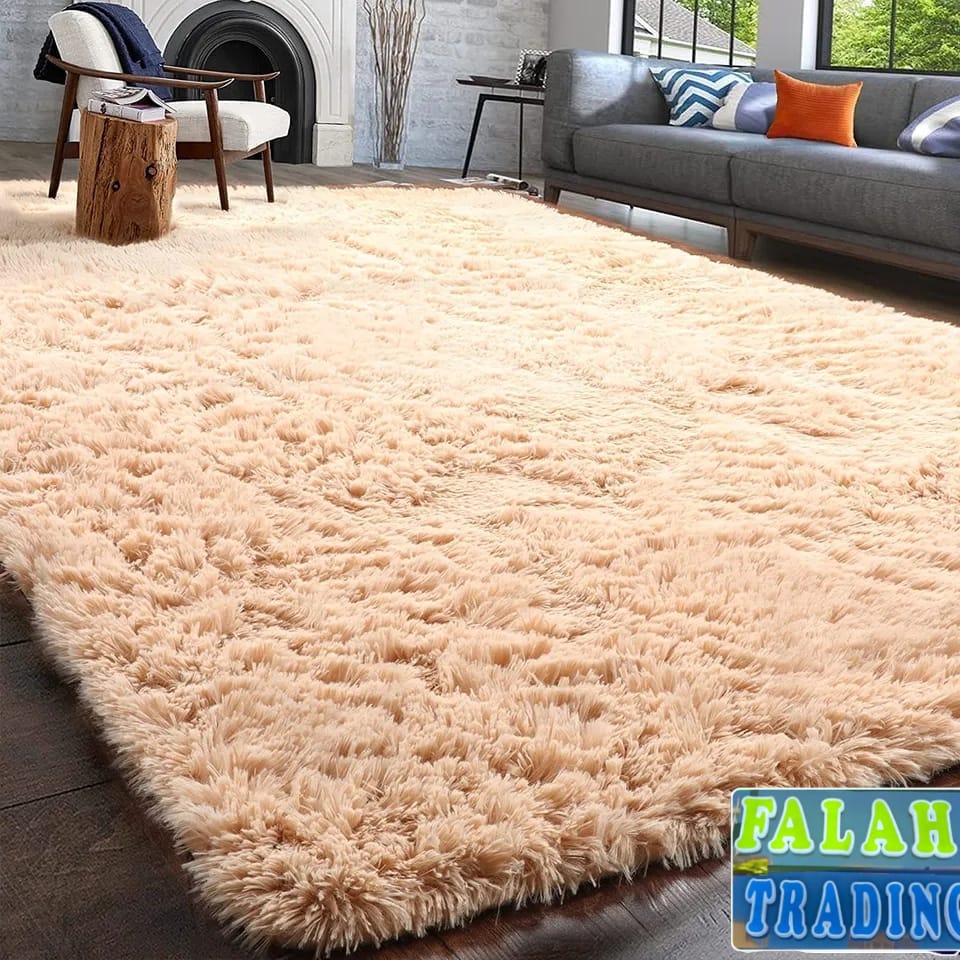 Fluffy Carpet Mats Soft Plush Carpets For Home Decor